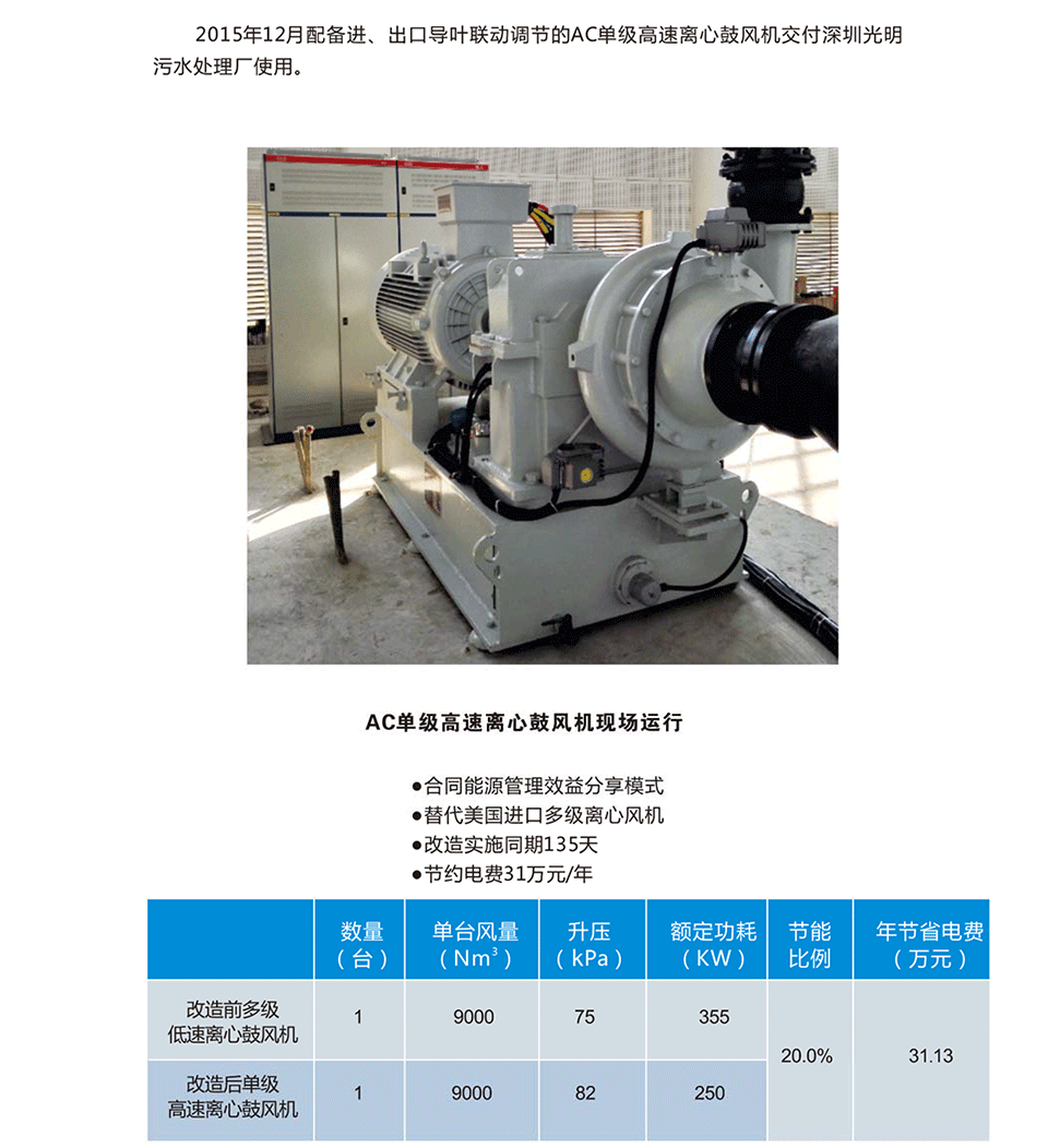 單級離心鼓風(fēng)機透平真空泵-5